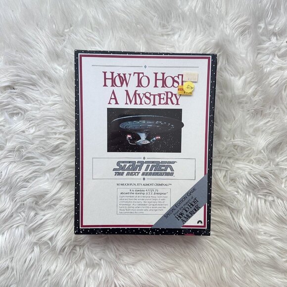 How to Host A Mystery: Star Trek The Next Generation  1992 Special Ed - Sealed - Picture 11 of 11